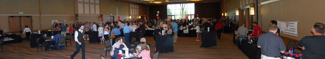 The 2017 Beer & Wine Tasting and Silent Auction Panoramic Photo